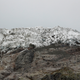 The Planpincieux Glacier located in the Alps seen from a popular hiking area near Courmayeur, Italy. Now, it could come tumbling down.